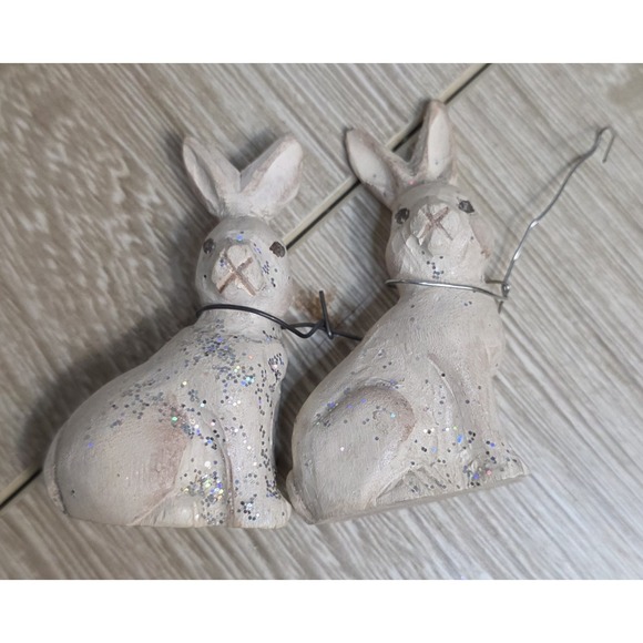 Vintage Wooden Christmas Ornaments Hand Painted Old Design Collectible Holiday - Picture 9 of 15